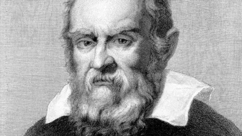 Getty Images Galileo Galilei (1564-1642) Italian scientist, astronomer and writer, engraving