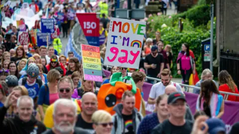 Getty Images pride march