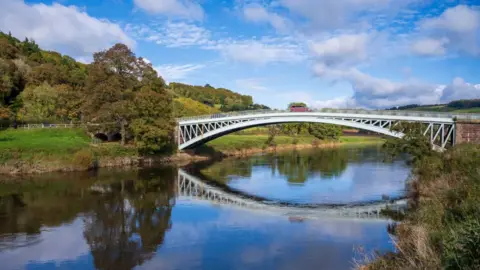 Getty Images The River Wye at Bigsweir Bridge, Monmouth
