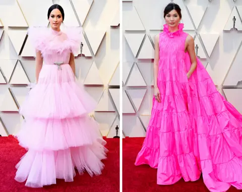 EPA / Getty Images Kacey Musgraves and Gemma Chan