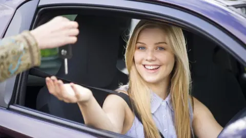 Getty Images young female driver