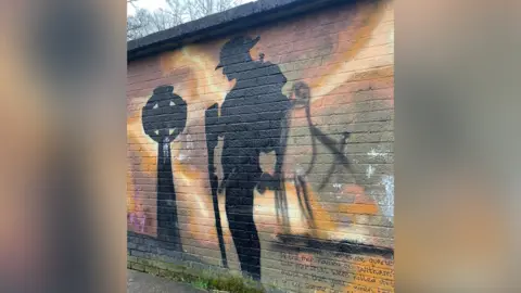 Witham Town Council Artist of a soldier