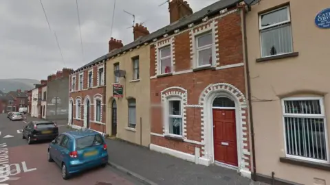 Google Houses on Cavendish Street, where the shooting happened