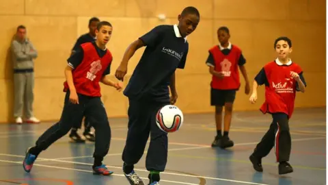 Getty Images Children playing