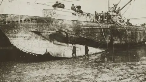 US National Archives and Records Administration UC-44, the sister ship of UC-47