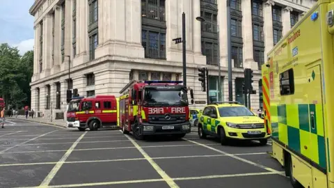 London Fire Brigade Theobalds Road and Southampton Row