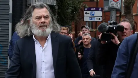 Sam Boal/PA Gerard Hutch after being found not guilty