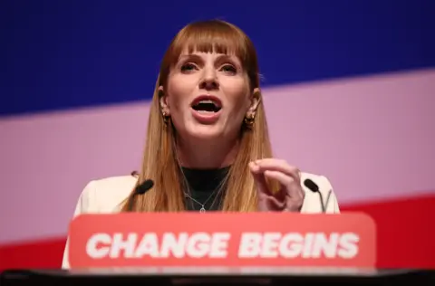 EPA Angela Rayner talking. 