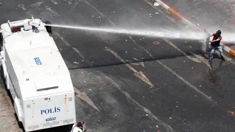 Reuters Water canon