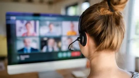 Getty Images woman on zoom