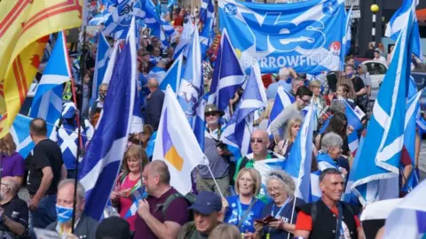 PA Media All Under One Banner march