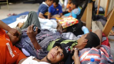 Getty Images migrants in Mexicali