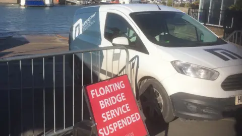 Karl Love Cowes floating bridge