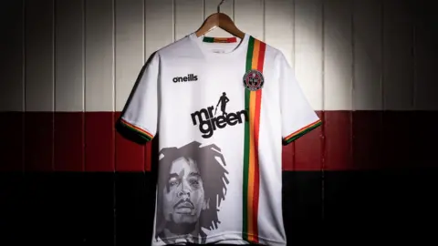 Bob Marley's son, Ky-Mani, says Bohemians kit is the 'dopest'