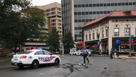 Twitter/ @Mahzad__ the crash scene