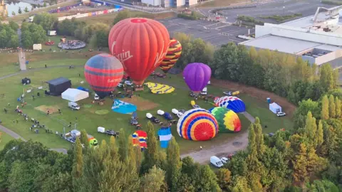 Dan Whitelock  Balloons in Telford