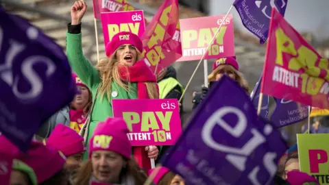 PA Media Teachers' rally, Edinburgh