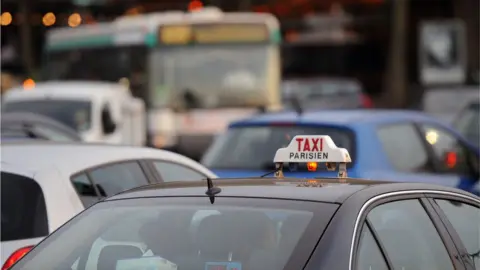 Getty Images Paris taxi