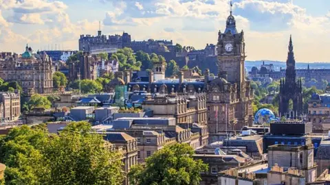 Getty Images Edinburgh skyline