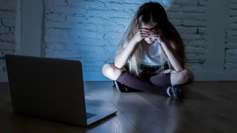 Getty Images Child on laptop