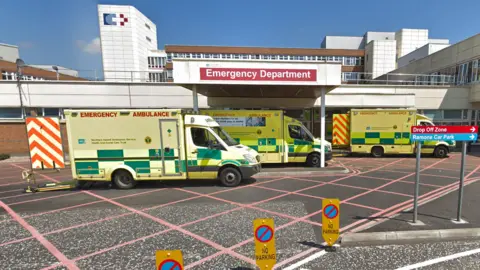 Google Maps Craigavon Area Hospital