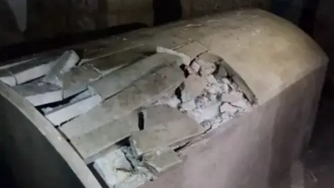 Israel Ministry of Foreign Affairs Damaged tomb of Joseph (09/04/22)