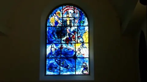 Chagall window in Tudeley church