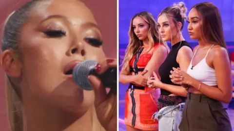 BBC A contestant tries to wow Little Mix