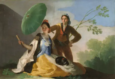 Museo del Prado El quitasol (The Parasol) by Francisco de Goya