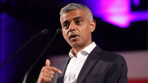 Getty Images Sadiq Khan