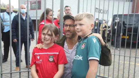 North Wales Live Fans and Ryan Reynolds