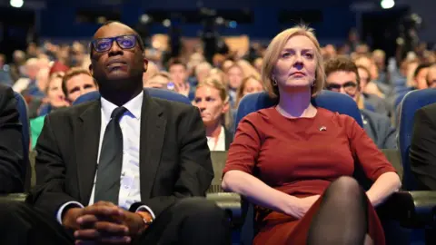 Getty Images Kwasi Kwarteng and Liz Truss