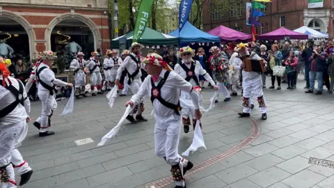 BBC Morris dancers