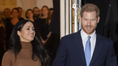 EPA The Duke and Duchess of Sussex