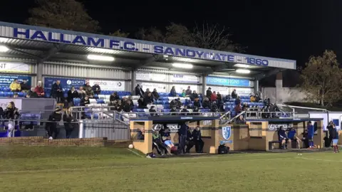 Isaac Parkin Fans at Hallam FC