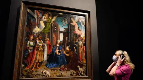 PA Media Jan Gossaert's Adoration Of The Kings