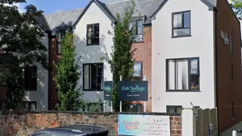 Google Exterior of Oak Springs care home