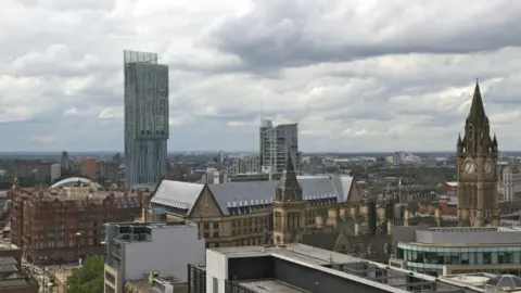 BBC Manchester skyline