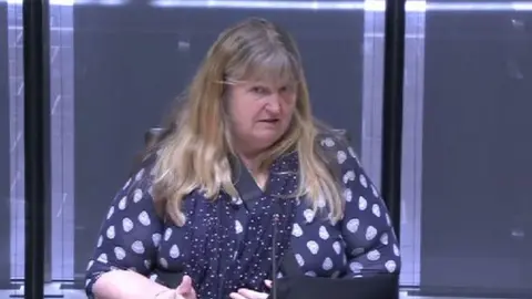 Senedd live  Skills Minister Julie James