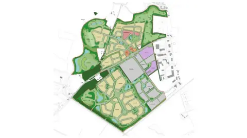 Skegness Gateway Masterplan map
