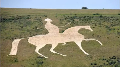 August Schwerdfeger Osmington White Horse