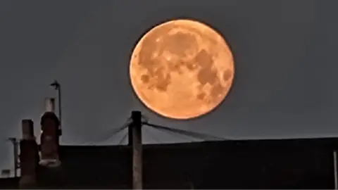 BBC/Weather Watchers Irthlingborough supermoon