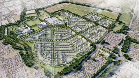 AEPG Artist impression of East of England Showground plans