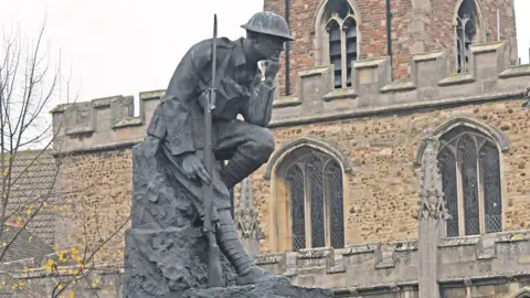 The Hunts Post, Newsquest Huntingdon's war memorial, Remembrance Sunday 2022