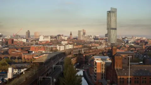 Getty Images Manchester skyline