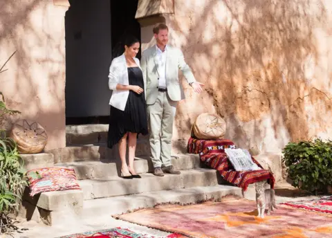 Getty Images Duke and Duchess of Sussex in Morocco