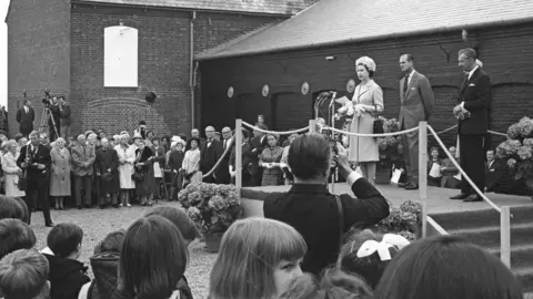 The Queen opens Snape Maltings concert hall with Benjamin Britten