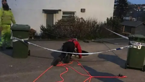 Clive Oxley An engineer from Cornwall Search and Rescue