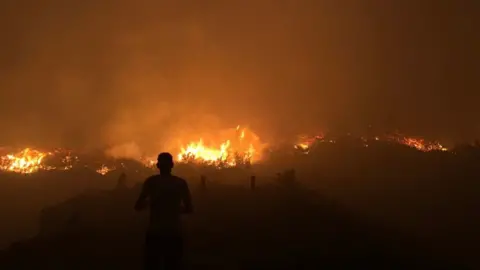 PA Saddleworth Moor fire