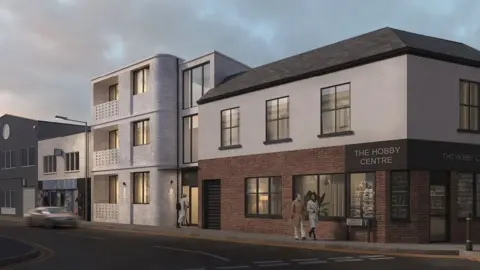 LDRS Concept image of what the redevelopment of 29 John Street in Swindon will look like